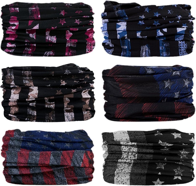 Venswell Neck Gaiter for Men Women Headwear Bandana Head Wrap Face Scarf Mask Cover Warmer Balaclava-Seamless & Versatile - Image 2